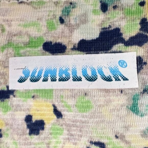 Chervò Sport Women’s Zip Golf Jacket  US Sz 6 Small Top Yellow Floral Sunblock - Picture 7 of 8